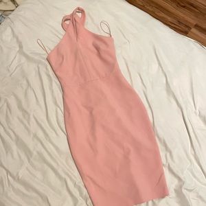 Likely Halter Pink Blush Dress